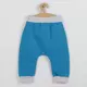 2-delige set - turquoise - maat 56 (0-3 maanden) - sweatshirt met rits