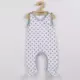 Baby romper - Grijze sterretjes - Voetjes - Maat 62 (3-6 maanden)