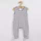Romper - Grijs - Mouwloos - Maat 68 (4-6 maanden) - Babykleding