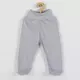 babykleding - baby onesies grijs - maat 80 (9-12m) - baby sokken met voetjes