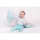Baby bodysuit - Lange mouwen - Grijze sterretjes - Maat 86 (12-18m)