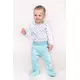 Baby bodysuit - Lange mouwen - Grijze sterretjes - Maat 86 (12-18m)