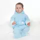 Jumpsuit - Lichtblauw - Maat 74 - Teddybeer - Warme fleece