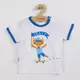 Kinderkleding - 2-delige set - T-shirt met vos en skateboard