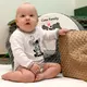 Jumpsuit - Katoen - Zebra Afbeelding - Mouwen met Knoopsluiting