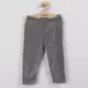 Leggings - Grijs - Fluweelachtige stof - Maat 56 (0-3 maanden)