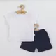 Baby Kleding - 2-delige Set - Katoen T-shirt en Korte Broek