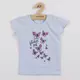 Baby T-shirt met rok - lichtblauw T-shirt - donkerblauwe rok