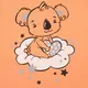 Pyjama's - Zomer - Katoen - Maat 74 (6-9m) - T-shirt en Shorts met Koala en Sterren