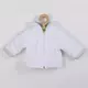Winterjas - Maat 74 - Wit - Met capuchon - Wellsoft stof