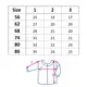 Baby Cotton Coat - Maat 80 - Oranje met gloeilampen - 100% katoen