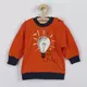 Baby T-Shirt - Katoen - Oranje - Lange Mouwen - Maat 62