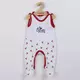 Jumpsuit - Cherry - Katoen - Maat 80 (9-12 maanden) - Baby romper