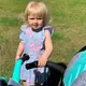 Baby jurk - Zomerjurk - Bloemenprint - Katoen - Maat 56 (0-3 maanden)