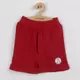 Baby set - T-shirt en korte broek - gestreept en effen rood