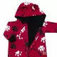 Overalls - Kap met Oortjes - Donker Bordeauxrood - Maat 62 (3-6 maanden)