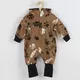 Baby overalls - met capuchon - met oortjes - maat 86 - 12-18 maanden