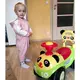 Baby jumpsuit - Roze met capuchon - Rits aan de voorkant
