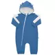 Baby Jumpsuit - blauw - maat 92 (18-24 maanden) - met capuchon en oren