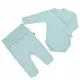 Babykleding - 2-delige set - Romper met lange mouwen - Broek met voetjes