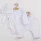Baby Kleding - 3-delige set - Rompertje met lange mouwen