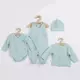 Babykleding - 4-delige set - Maat 62 - Pasteltinten - Onesie