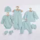 Babykleding - 7-delige set - Maat 62 (3-6 maanden) - Katoen
