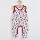 Babyromper - Mouwloos - Maat 68 (4-6 maanden) - Kerstmotief