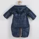 Winterjumpsuit - met capuchon - met oortjes - maat 62 (3-6 maanden)