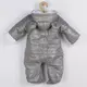 Jumpsuit - Grijs - Capuchon met Oren - Maat 68 (4-6 maanden)
