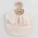 Slabber - Wasbaar - Baby 34x25 cm - Met zak - Klittenbandsluiting