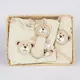 Baby Gift Set - 4-Piece - Biologisch Katoen - Beige - Jumpsuit