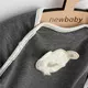 Baby kledingset - Grijs shirt met teddybeer - Lange mouwen
