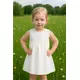 Kinderjurk - Baby Katoen Dress - Katoenen stof - Mouwloos