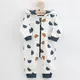 Baby Jumpsuit - Berenpatroon - Met capuchon - Geschikt voor 12-18 maanden