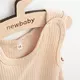 Baby Romper - Praktisch - Beige Katoen - Maat 74 (6-9 maanden)
