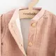 Baby Katoen Coat - Lichtroze - 100% Katoen - Maat 80 (9-12 maanden)