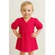 Kinderdress - Katoen - Lange Mouwen - Maat 92 (18-24 Maanden)