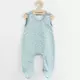 Baby Romper - Lichtblauw - Dino Patroon - Maat 74 (6-9 maanden)