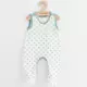 Baby rompertjes - 3 stuks - Maat 68 (4-6 maanden) - Motief dinosaurussen, sterren, mintgroen