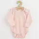 Babyromper - Lichtroze - Berenprint - Drukknopen - Maat 80 (9-12 maanden)