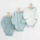 Babyrompertjes - 3-delige set - Full zipper - 100% katoen
