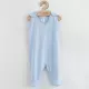 Baby Romper - Lichtblauw - Mouwloos - 100% Katoen - Maat 80 (9-12 maanden)