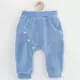 Sweatpants - Blue - Suede - Maat 80 (9-12 maanden) - Babybroek