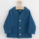 Infant Jacket - Blauw - Houten knopen - Maat 62 (3-6 maanden)