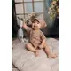 Babyromper - Katoen - Regenboog - Lange mouwen - Maat 74 (6-9m)