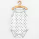 Babybody - Mouwloos - Grijze sterren - 100% katoen - OEKO-TEX STANDARD 100