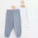 Kinderkleding - T-Shirt - Katoen Broek - Blauw-Grijs - 100% Katoen
