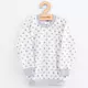 Babykleding - Katoenen pyjama's - Grijze broek - Witte trui