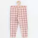 Children's sweatpants leggings - roze - zwarte vierkanten